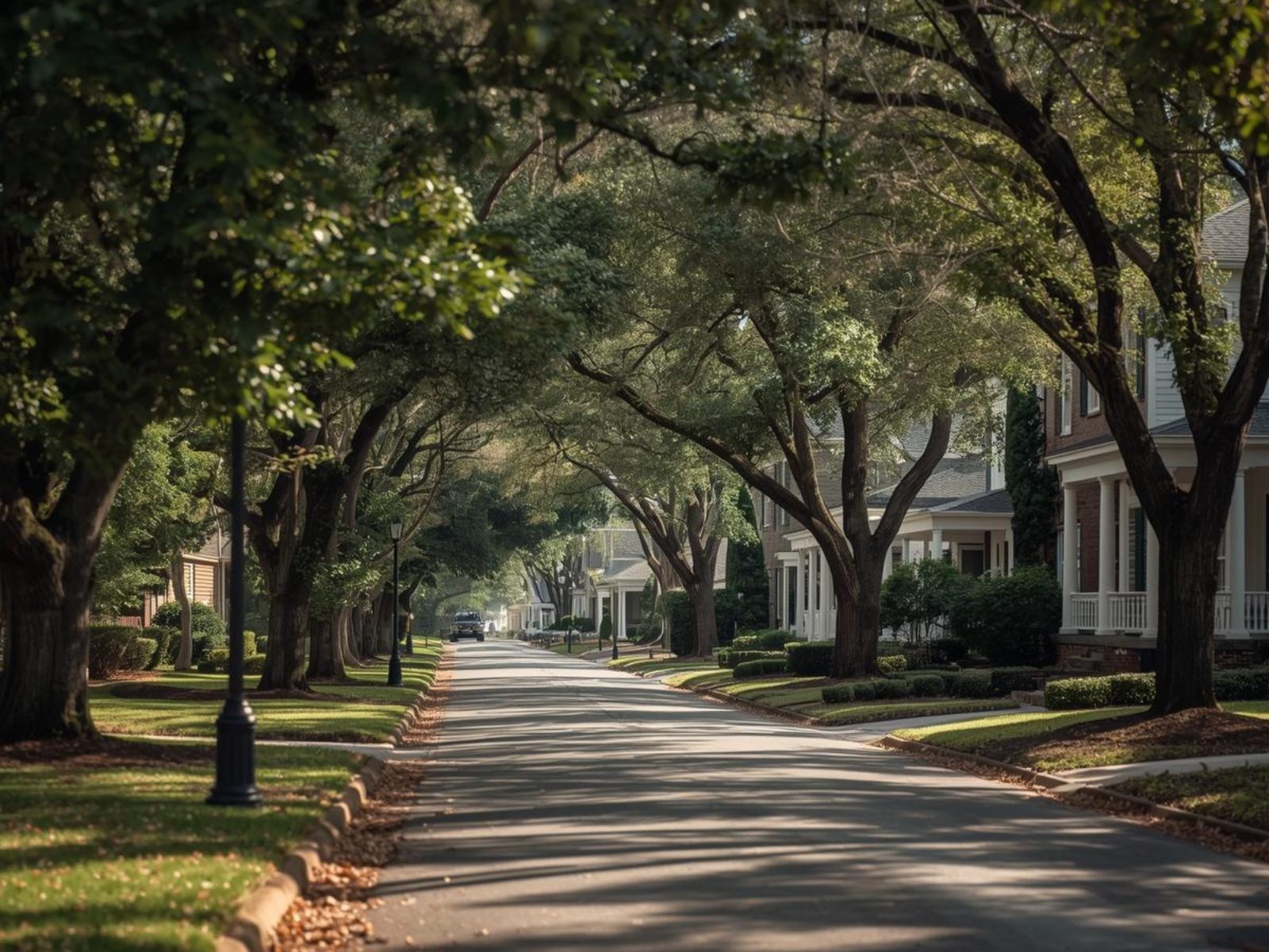 Luxury home in Franklin Tennessee with landscaped yard and classic architecture